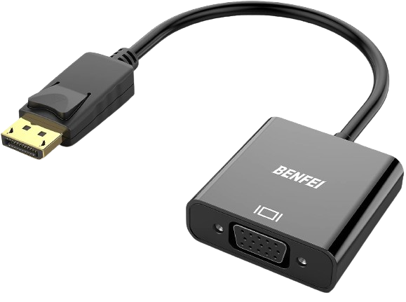 DisplayPort to VGA adapter